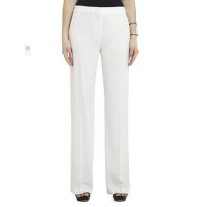 NWOT Max Azria Vincent white wide straight pants